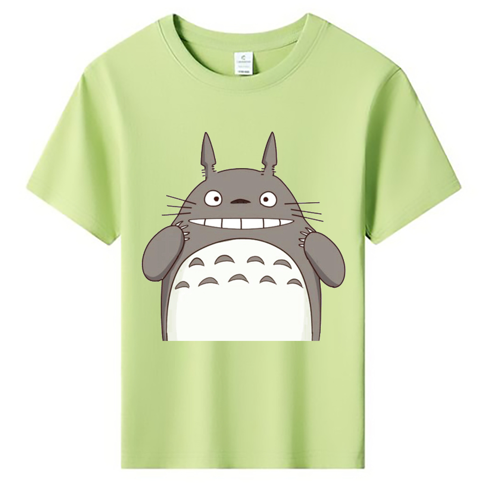 （画像用） となりのトトロ 草壁メイ 草壁サツキ My Neighbor Totoro Satsuki Kusakabe Mei Kusakabe 綿100％キッズTシャツ（フロントプリント）